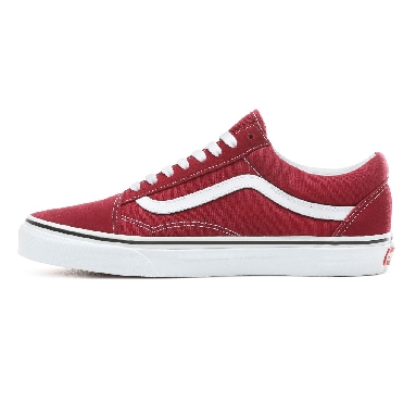 Vans Old Skool Classic Mens Womens - Rumba Red/True White VN0A38G1VG4 Shoes