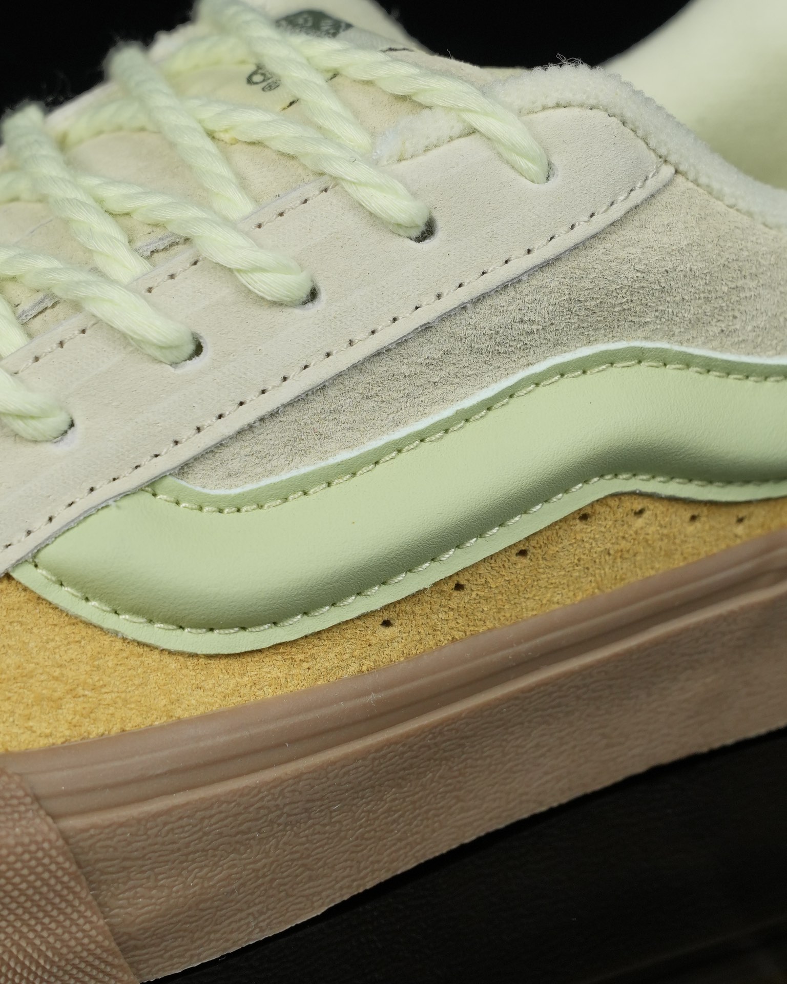 Vans Knu Skool Freshly Baked Bread Mens Womens - Yellow/Green/Gum VN0009QCCOP Shoes