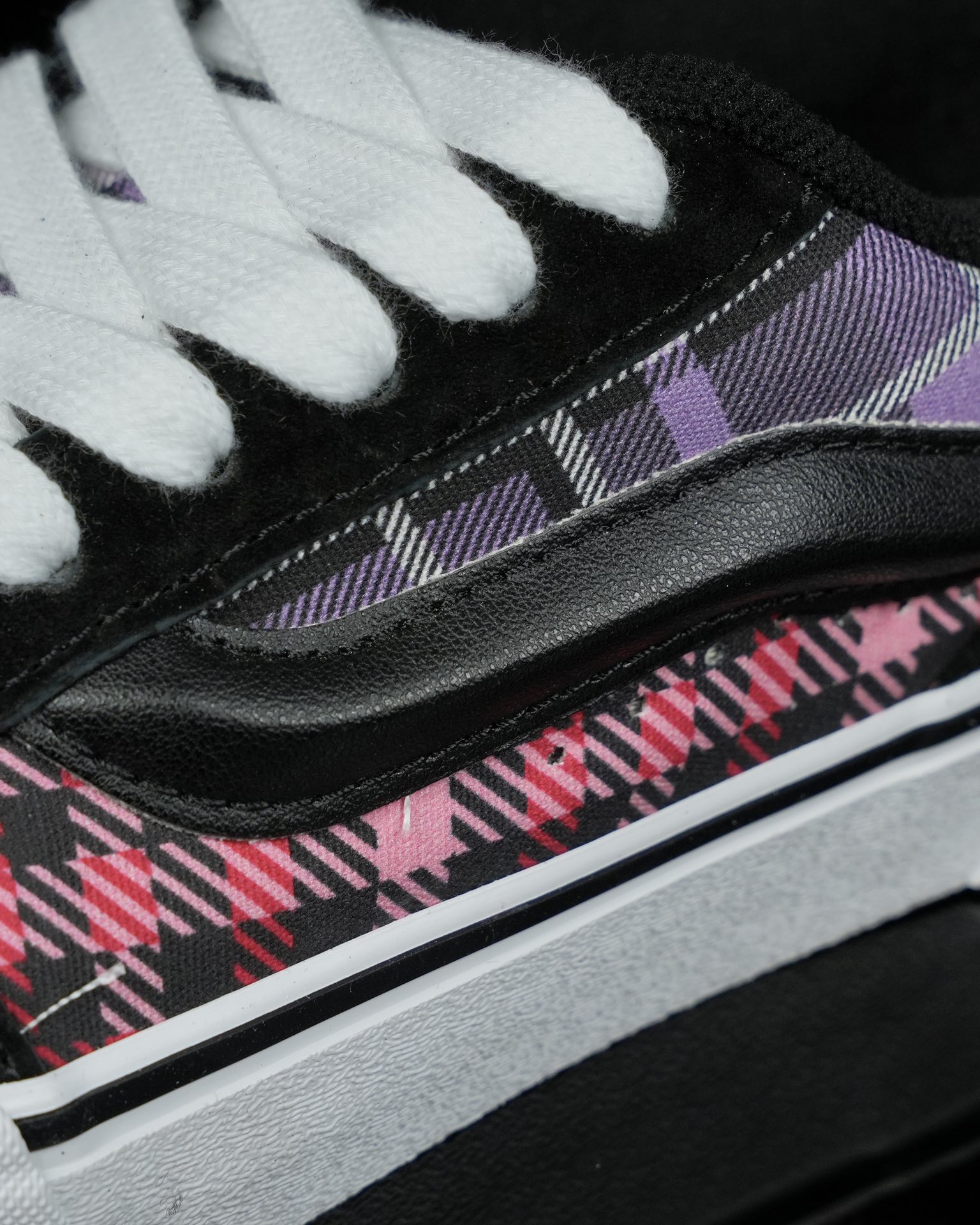 Vans Knu Skool Mens Womens - Black/Multi VN0009QCBOQ Shoes