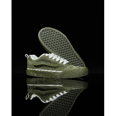 Vans Knu Skool Mono Mens Womens - Olive/Mint VN000CRPOLV Shoes