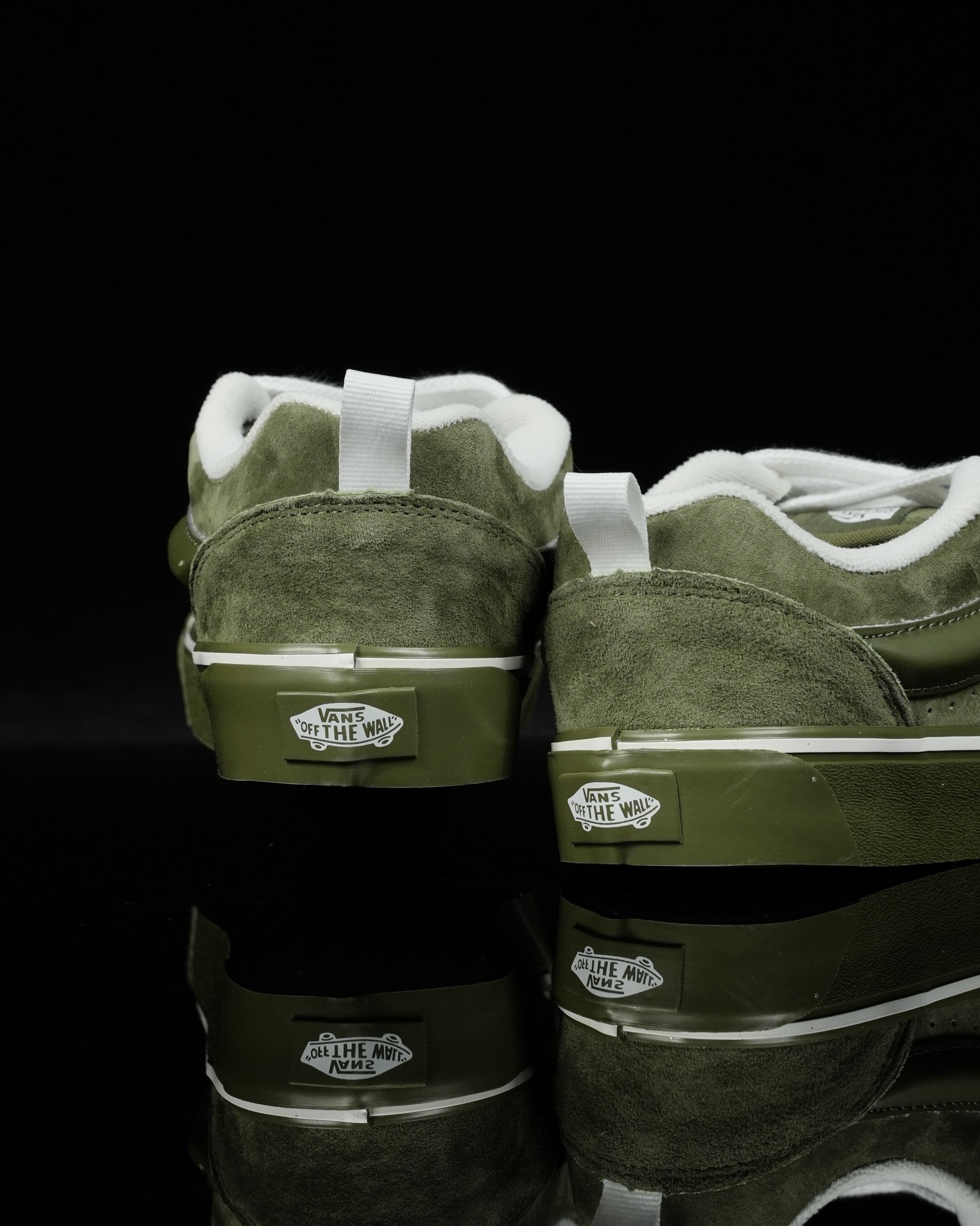 Vans Knu Skool Mono Mens Womens - Olive/Mint VN000CRPOLV Shoes