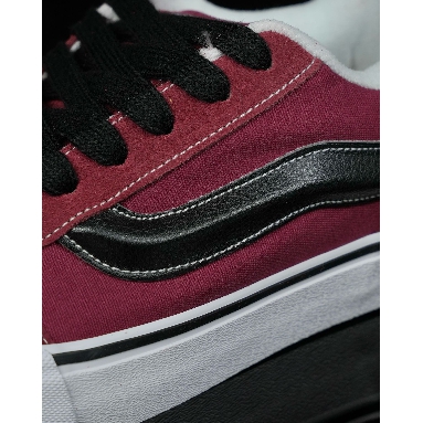 Vans Knu Skool Mens Womens - Black/Red VN0009QC02Y Shoes