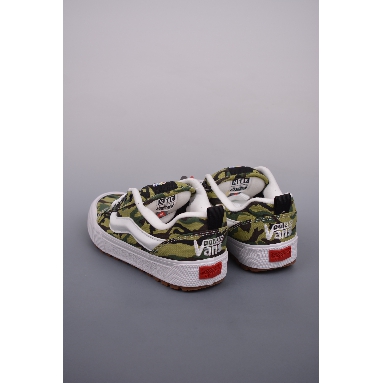 Imran Potato x Vans Knu Skool MTE-1 LX Mens Womens - Camo Olive/White VNOA5AOAY33-1 Shoes