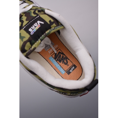 Imran Potato x Vans Knu Skool MTE-1 LX Mens Womens - Camo Olive/White VNOA5AOAY33-1 Shoes