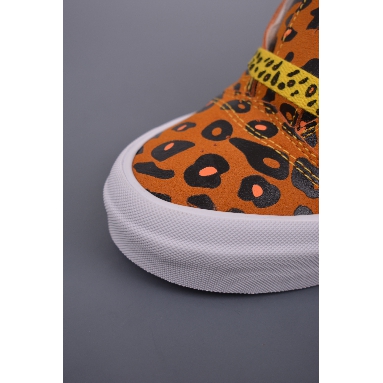 Imran Potato x Vans Knu Skool VR3 LX Leopard Mens Womens - Golden Glow/Bombay Brown/Black VN0A7Q5JB3G Shoes