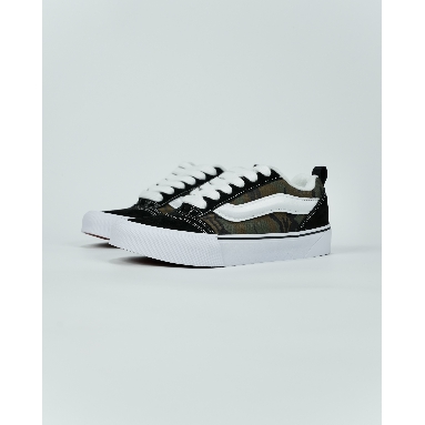 Vans Knu Skool Mens Womens - Camo Black/True White VN0009QCBMX Shoes