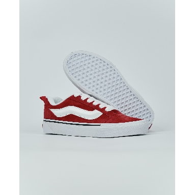 Vans Knu Skool Mens Womens - Red/White VN0009QCJV6 Shoes