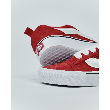 Vans Knu Skool Mens Womens - Red/White VN0009QCJV6 Shoes