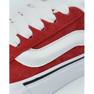 Vans Knu Skool Mens Womens - Red/White VN0009QCJV6 Shoes