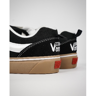 Imran Potato x Vans Knu Skool Mens Womens - Black/White/Gum VN0009QCB9M-1 Shoes