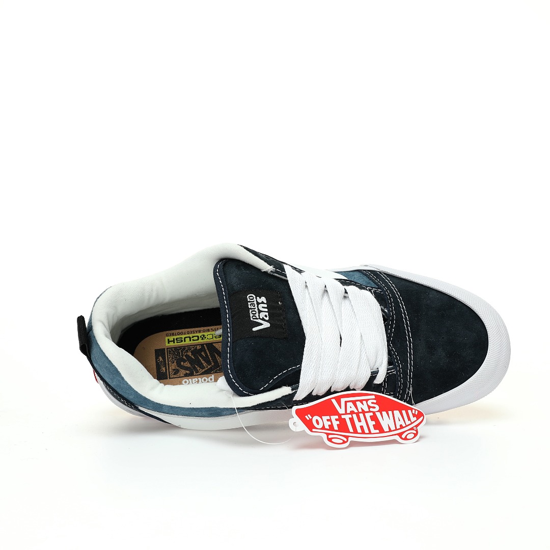 Imran Potato x Vans Knu Skool MTE-1 LX Mens Womens - Navy/Blue/White VN000E3QBX9 Shoes