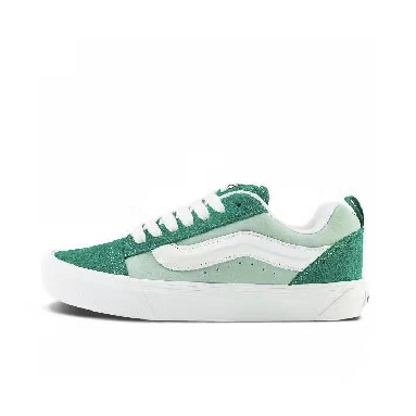 Vans Knu Skool Suede Mens Womens - Green/White VN0009QCGRN Shoes