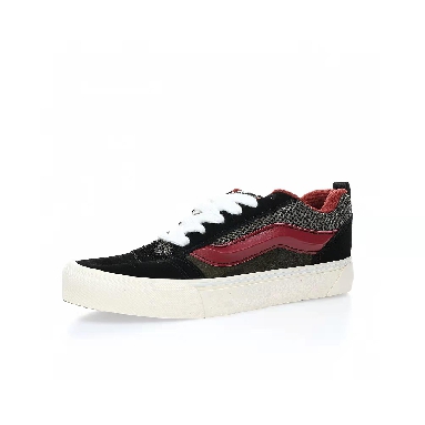 Vans Knu Skool VLT LX Devils Details Mens Womens - Kalamata/Black/Red VN0007QDBXV Shoes