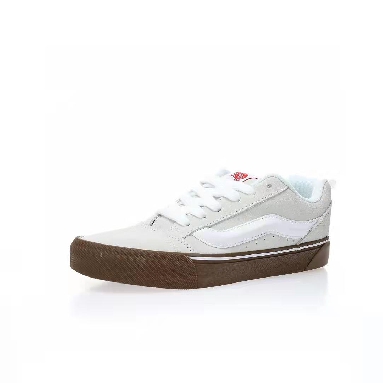 Vans Knu Skool Mens Womens - White/Gum VN0009QCWHT Shoes