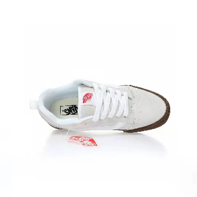 Vans Knu Skool Mens Womens - White/Gum VN0009QCWHT Shoes