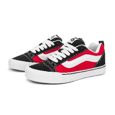 Vans Knu Skool Mens Womens - Red/True White/Black VN0009QC6RT Shoes