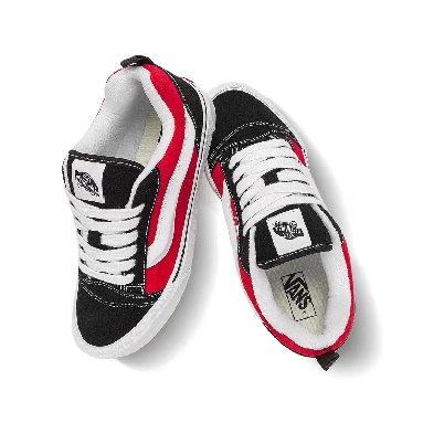 Vans Knu Skool Mens Womens - Red/True White/Black VN0009QC6RT Shoes