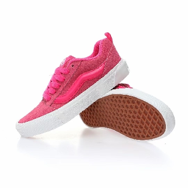 Vans Knu Skool Mens Womens - Pink Glo/Pink VN0009QCYU2 Shoes