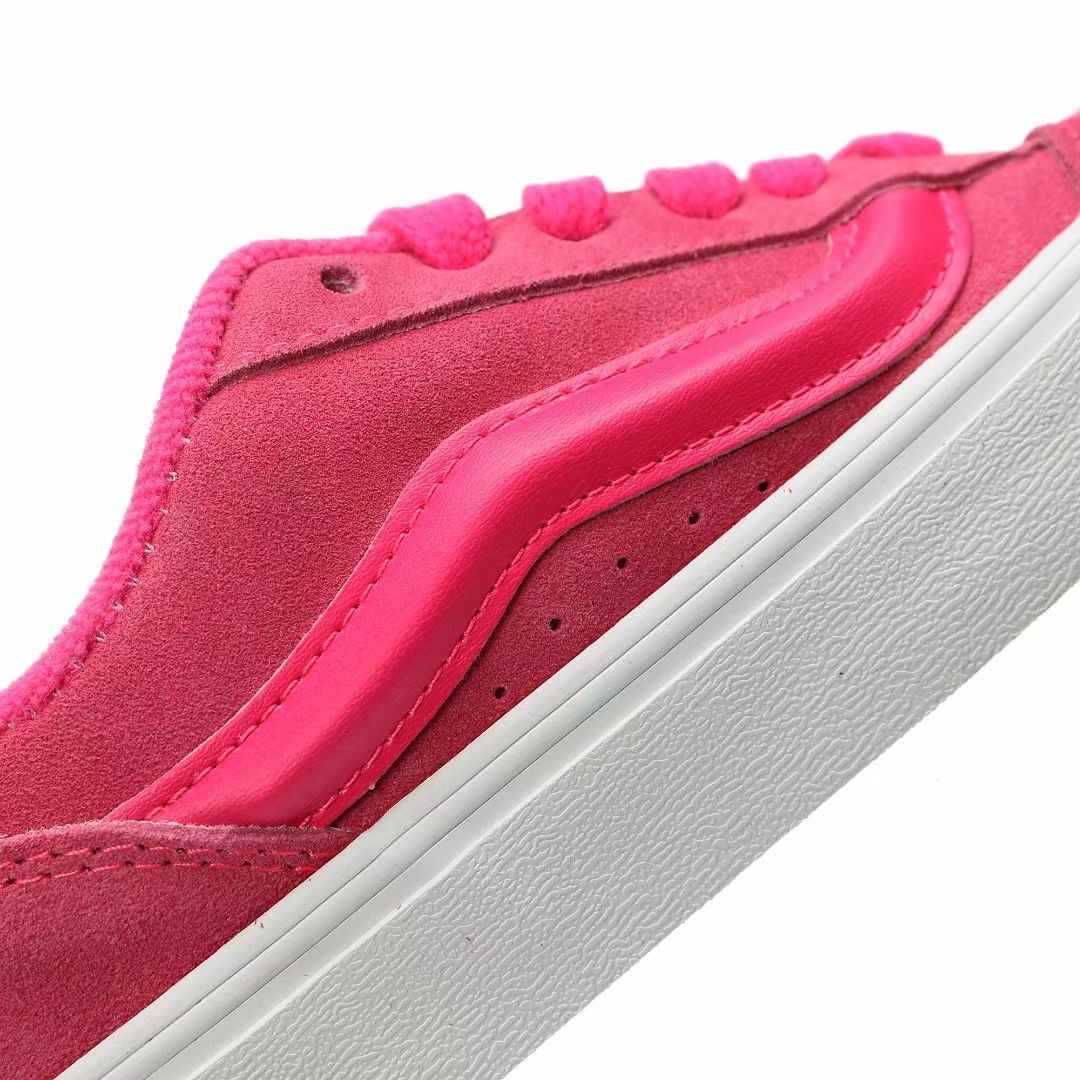 Vans Knu Skool Mens Womens - Pink Glo/Pink VN0009QCYU2 Shoes