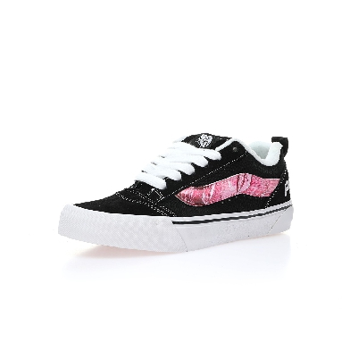 Vans x Peaches KNU Skool Mens Womens - Black/Pink/White VN0009QCB9P Shoes