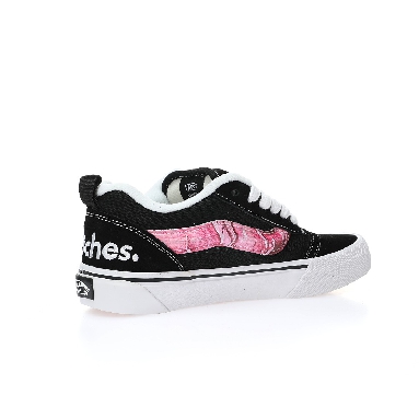 Vans x Peaches KNU Skool Mens Womens - Black/Pink/White VN0009QCB9P Shoes