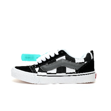 Vans Knu Skool Checkerboard Mens Womens - Mega Check Black/White VN0009QCCJJ Shoes