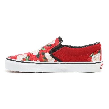 Vans Romantic Floral Slip-On Classic Mens Womens - (Romantic Floral) Chili Pepper/True White VN0A38F7VMI Shoes