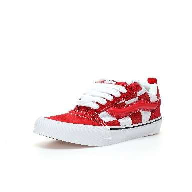 Vans Knu Skool Checkerboard Mens Womens - Mega Check Red/White VN0009QCRED Shoes