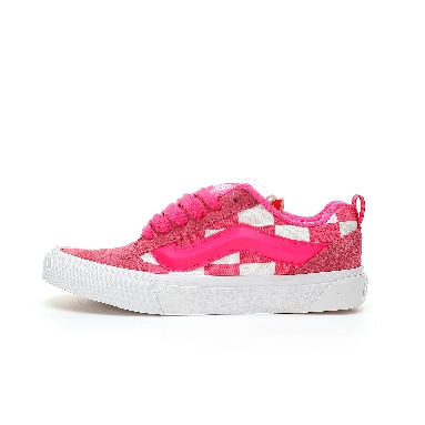 Vans Knu Skool Checkerboard Mens Womens - Pink/White VN0009QCYU2-1 Shoes