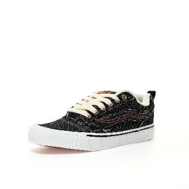 Vans Knu Skool Denim Mens Womens - Black/White VN0007QDBA5-1 Shoes