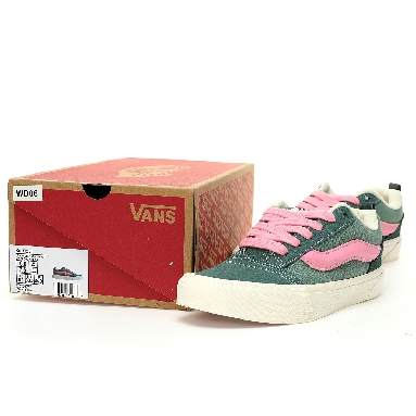 Vans Knu Skool Mens Womens - Green/Pink VN0A3DZ3BOC-1 Shoes