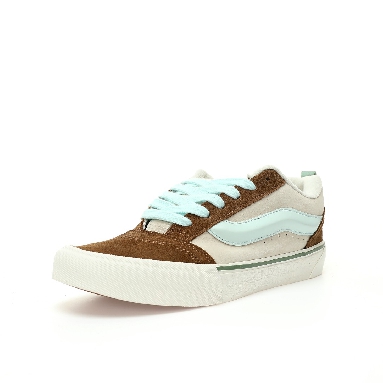 Vans Knu Skool Mens Womens - Tri Block Blue/Brown VN0009QCBLU Shoes