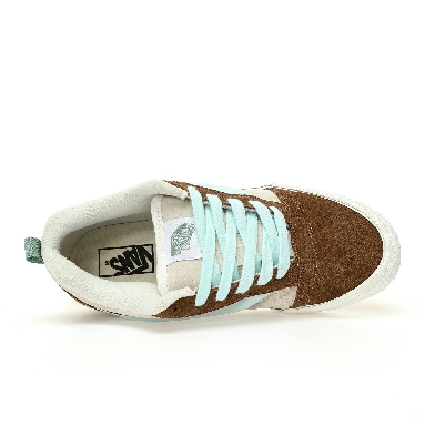 Vans Knu Skool Mens Womens - Tri Block Blue/Brown VN0009QCBLU Shoes