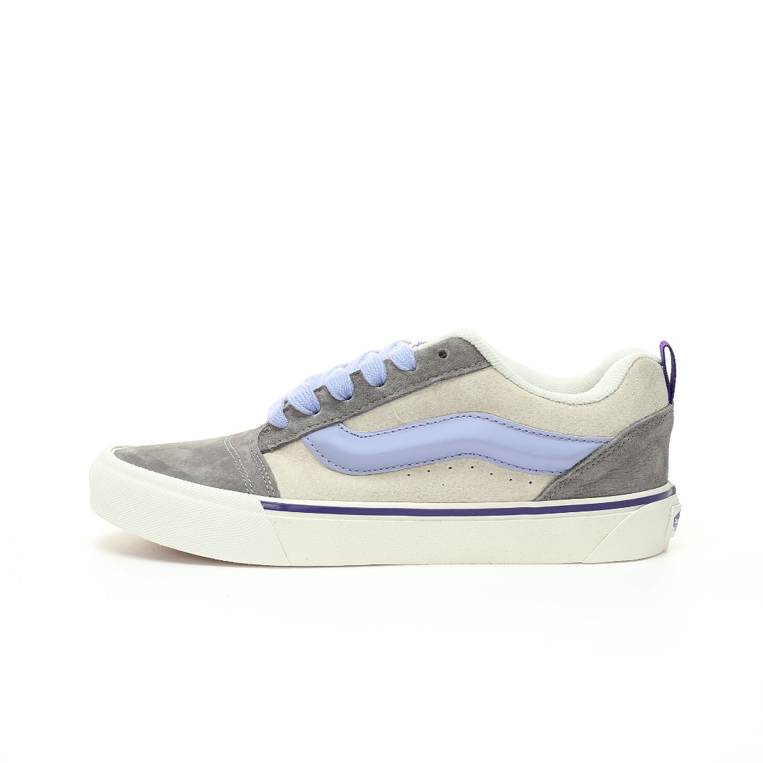 Vans Knu Skool Mens Womens - Grey/Block Purple VN000CS0PRP Shoes