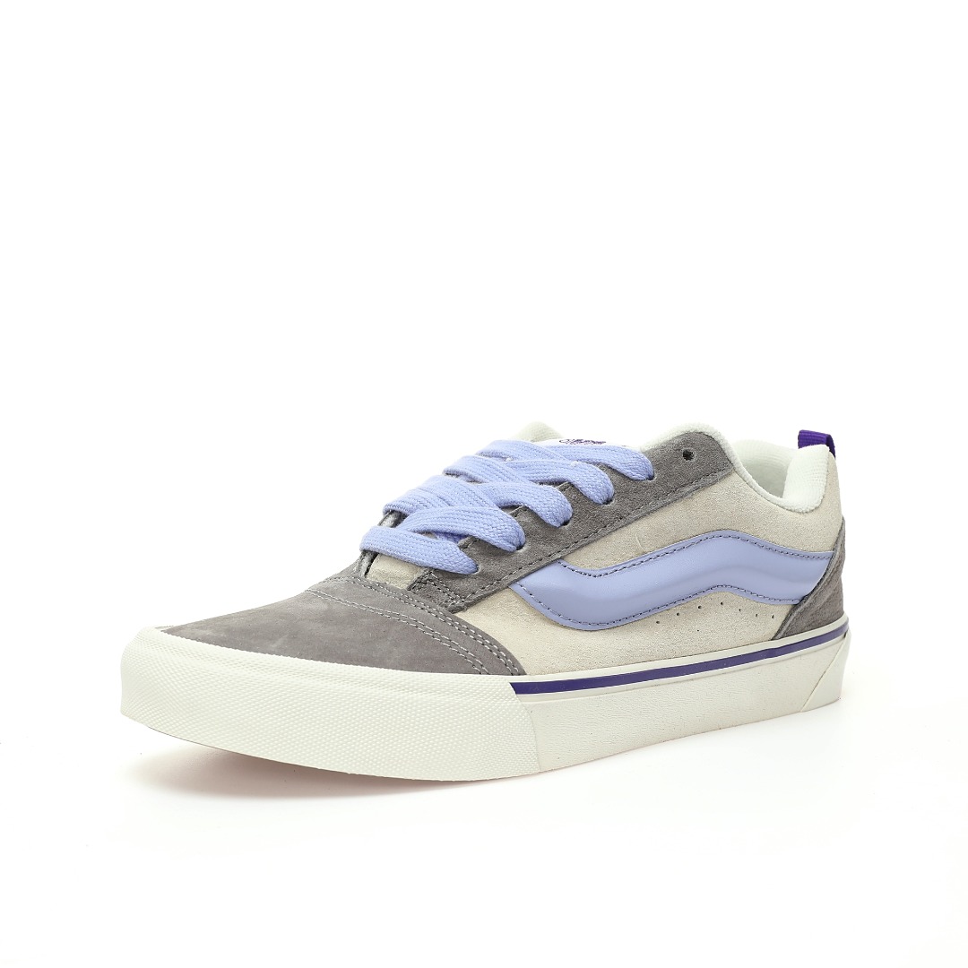 Vans Knu Skool Mens Womens - Grey/Block Purple VN000CS0PRP Shoes