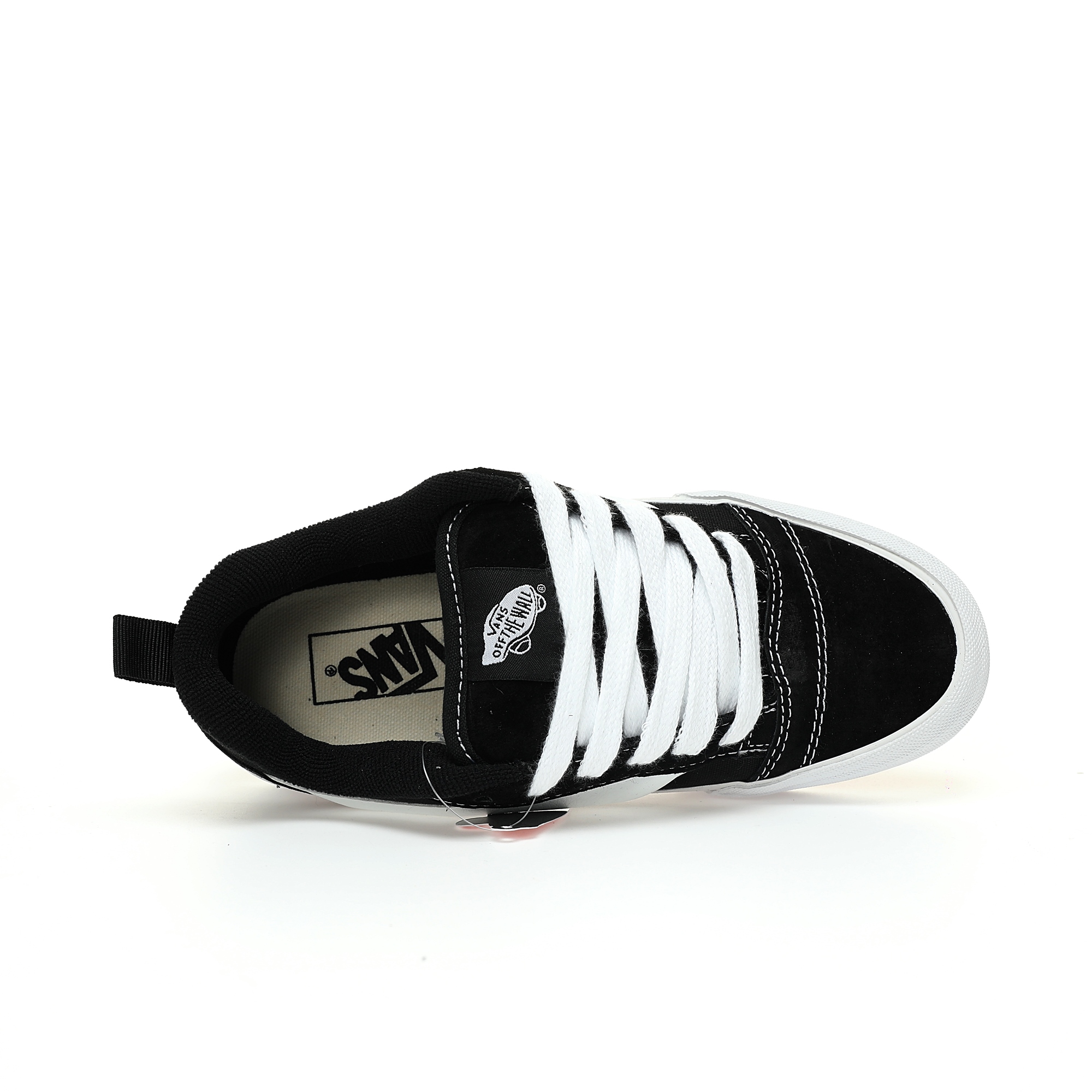 Vans Knu Skool Mens Womens - Black/White VN0009QC6BT-2 Shoes