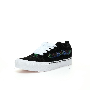 Vans Knu Skool Mens Womens - Black/Green/Blue VN0009QC3M5-1 Shoes