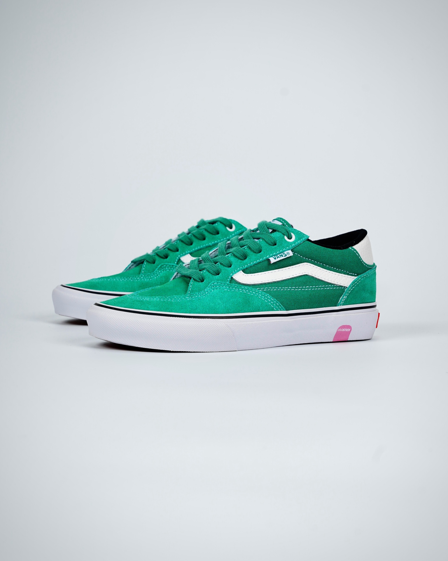 Vans Rowan Pro Mens Womens - Pine Green/White VN0A4TZC10M-1 Shoes