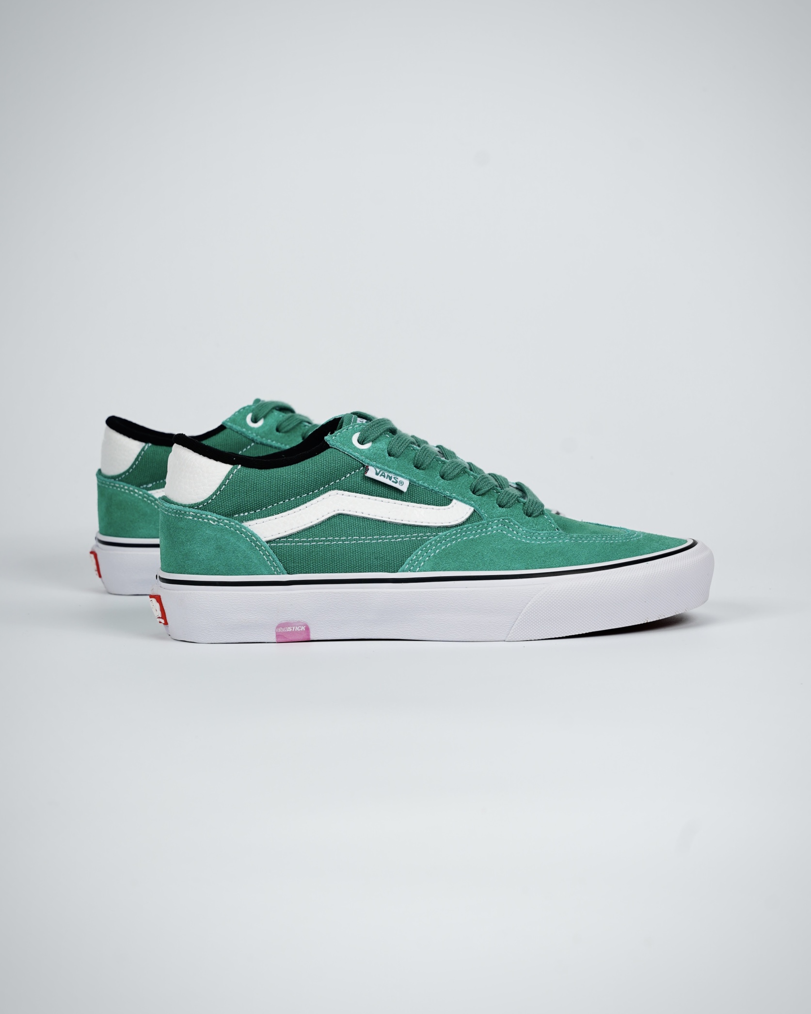 Vans Rowan Pro Mens Womens - Pine Green/White VN0A4TZC10M-1 Shoes