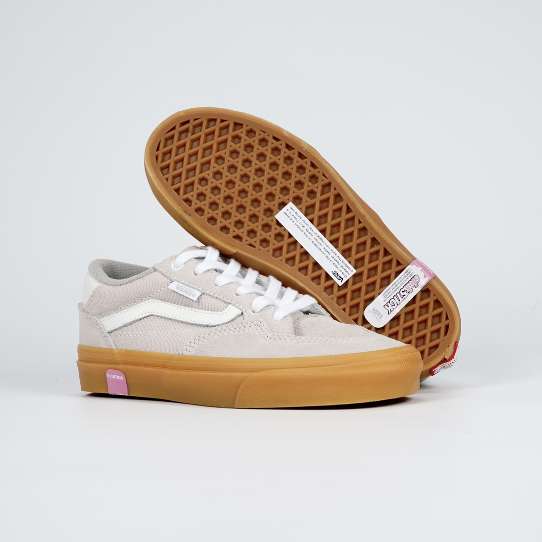 Vans Rowan Mens Womens - Marshmallow/Gum VN0A5JIC88M-1 Shoes