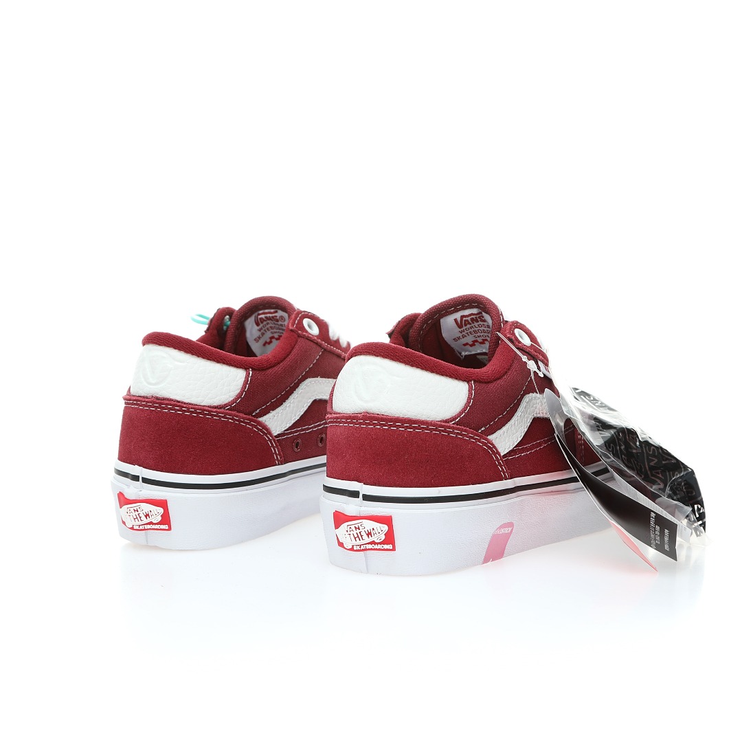 Vans Rowan Mens Womens - Red/White VN0A5JICY52-1 Shoes