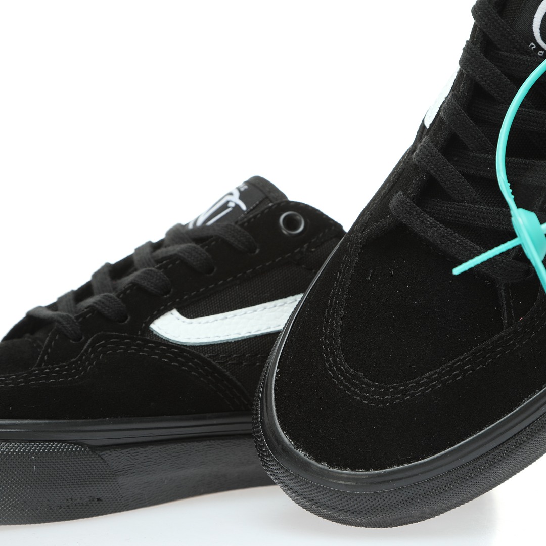 Vans Rowan Mens Womens - Black/Black/White VN0A5JICB8C Shoes