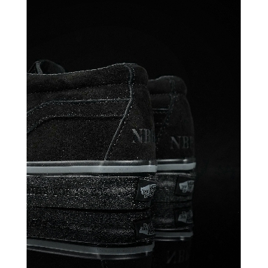 Vans x Neighborhood Sk8-Mid 83 DX NBHD Mens Womens - Black/Black NBHDSK8MDBLK Shoes