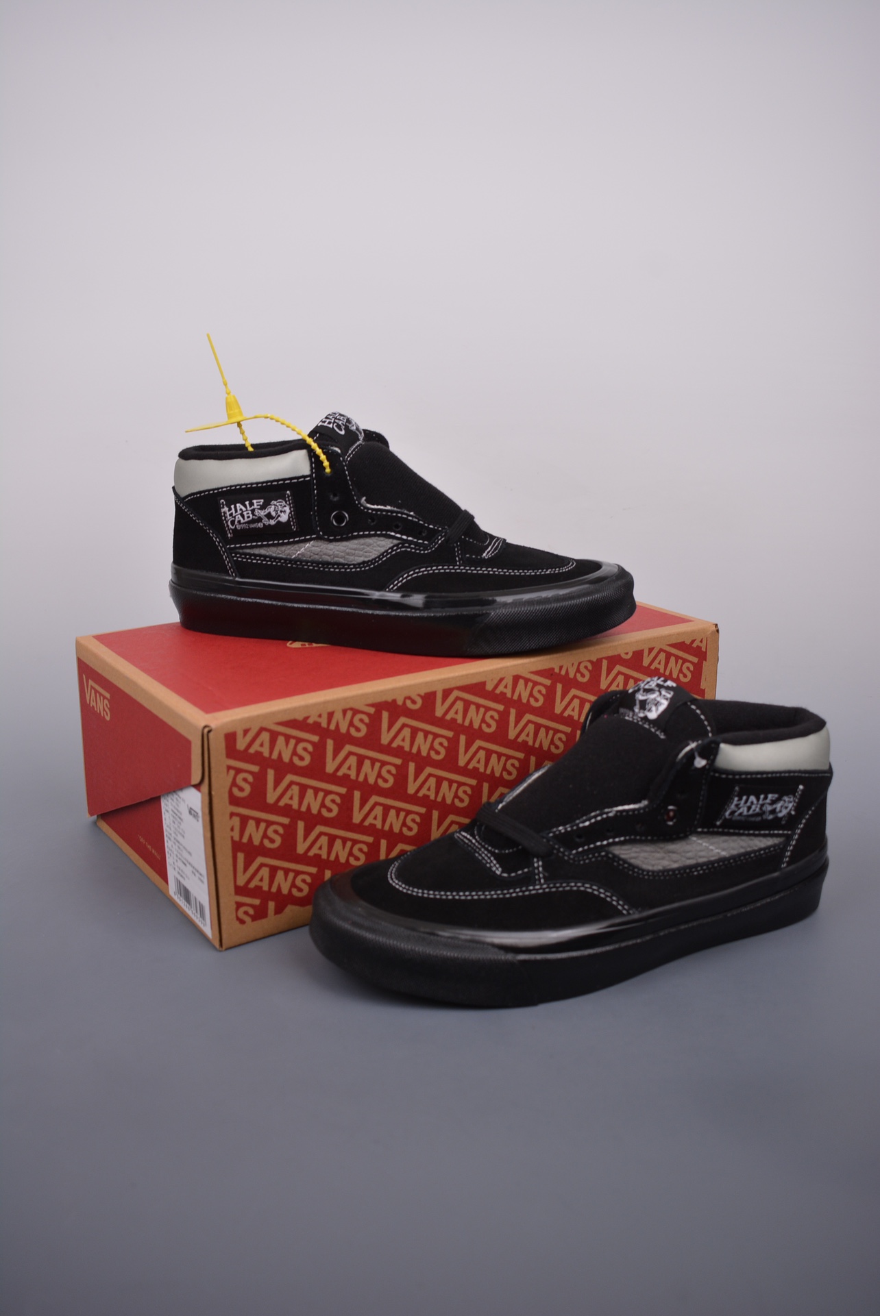 Vans Half Cab 33 DX Black Crocodile Mens Womens - Black/Croc/Tape VN0A5KX6B3C Shoes