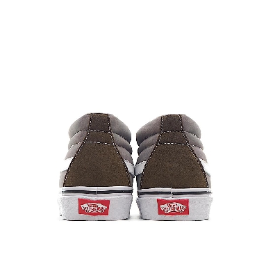 Vans Sk8-Mid Mens Womens - Brown/White VN0A7TNH2D7-1 Shoes