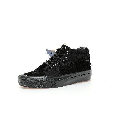 Vans Sk8-Mid Reissue 83 MG TDC Black Mens Womens - Black/Black VN000E7JCJI Shoes