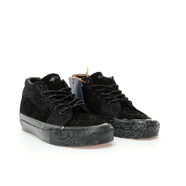 Vans Sk8-Mid Reissue 83 MG TDC Black Mens Womens - Black/Black VN000E7JCJI Shoes