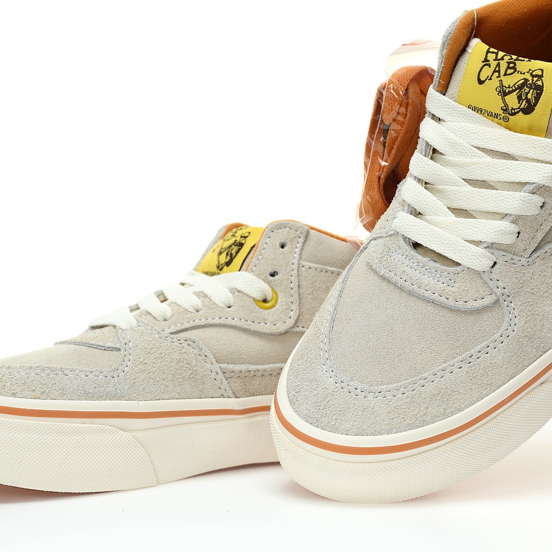 Vans Futuremade Studio x Half Cab Everyday Everybody Mens Womens - Light Beige/Orange/Yellow VN0A5KXJCG1 Shoes