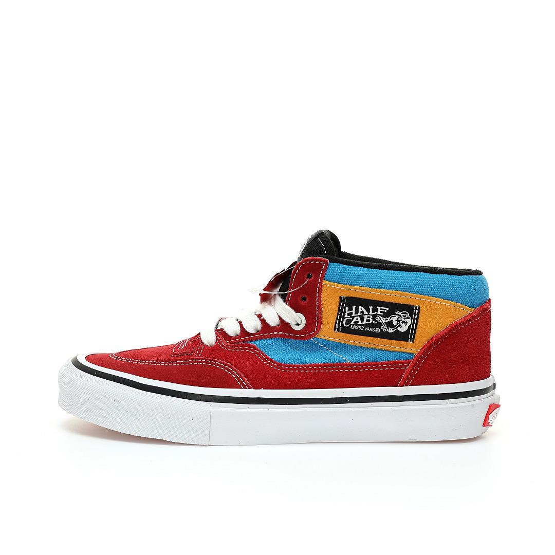 Vans Half Cab Pro Knee Slide Mens Womens - Red/Blue VN0A38CPSWQ Shoes