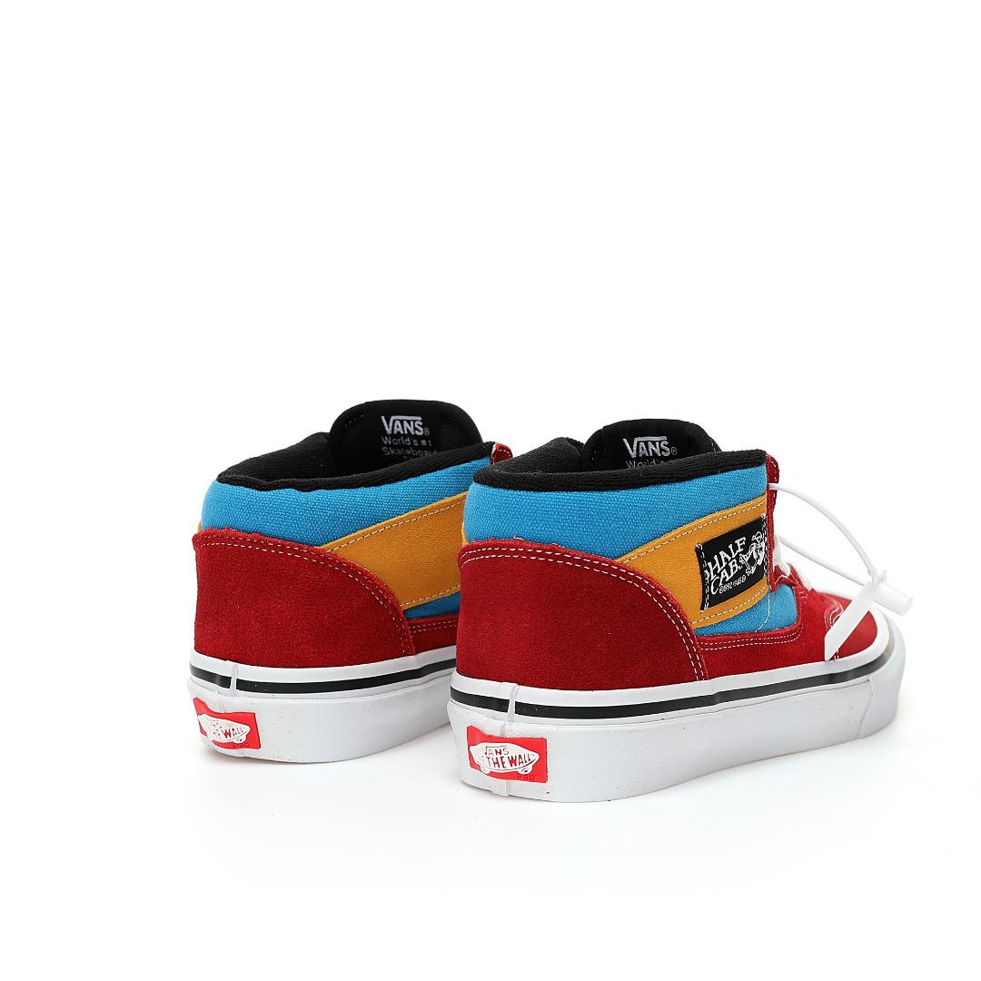 Vans Half Cab Pro Knee Slide Mens Womens - Red/Blue VN0A38CPSWQ Shoes